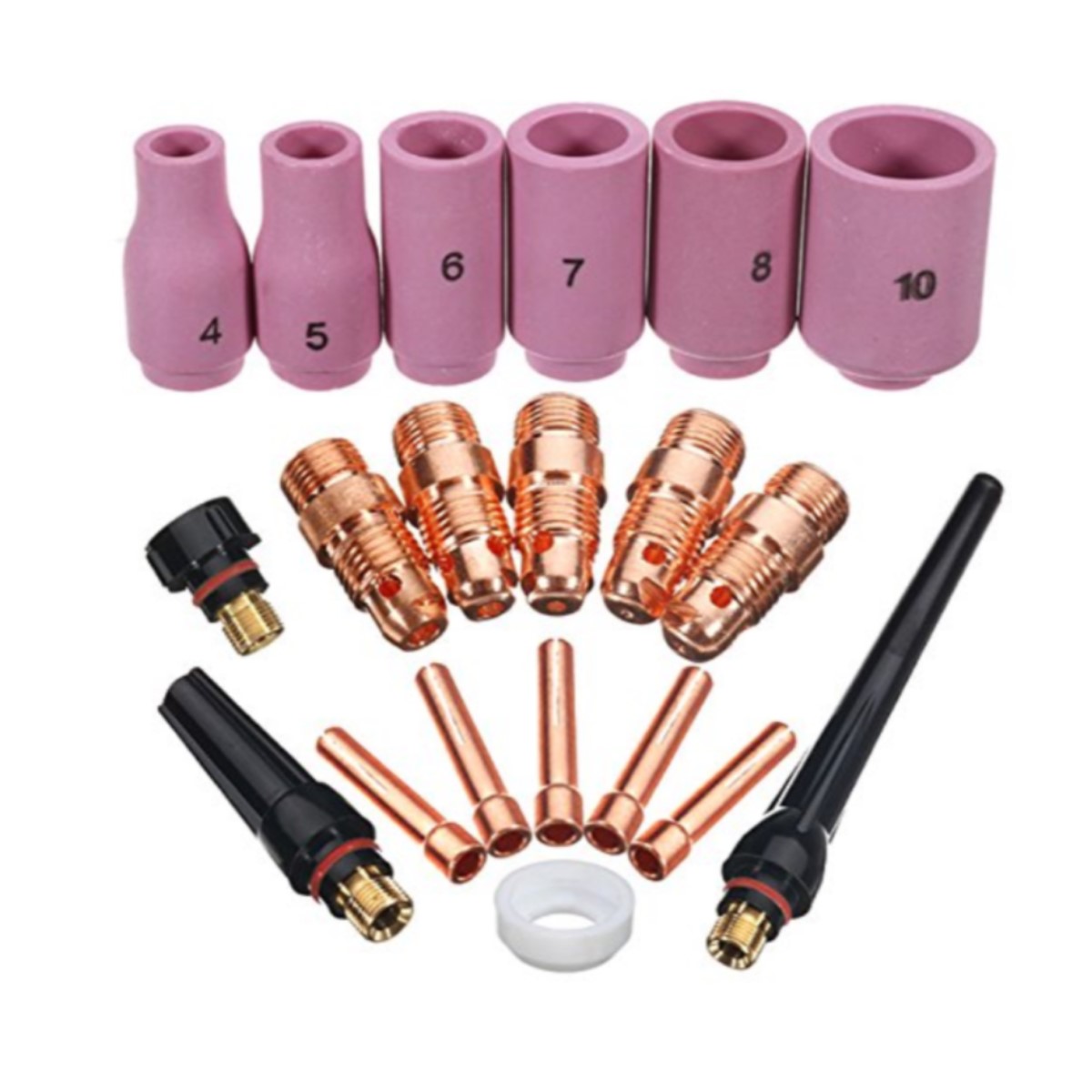 tig mig welding torch consumables